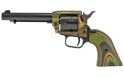 HERITAGE 22LR 4.75" CH 6RD W/CAMO