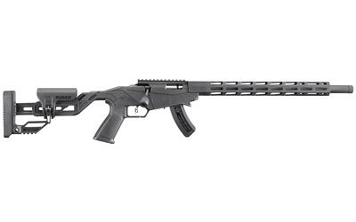 RUGER PREC RIMFIRE 22LR 15RD 18" BLK
