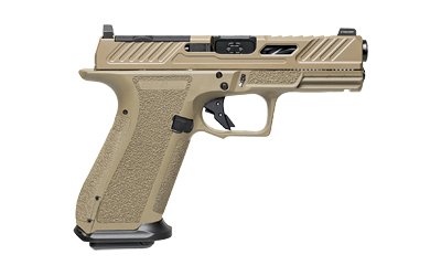 SHDW XR920 ELTE 9MM FDE 4" BLK BBL