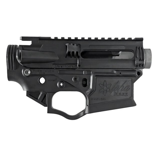 ATI Alpha Maxx Lower and Upper Set - Stripped Black w/Screws
