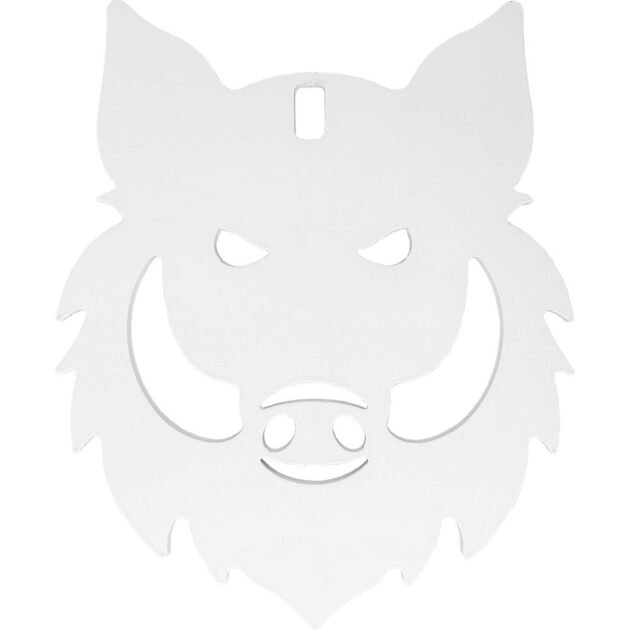 Birchwood Casey AR500 3/8" Steel 1 Hole Animal Silhouette Target Boar's Head 1/ct