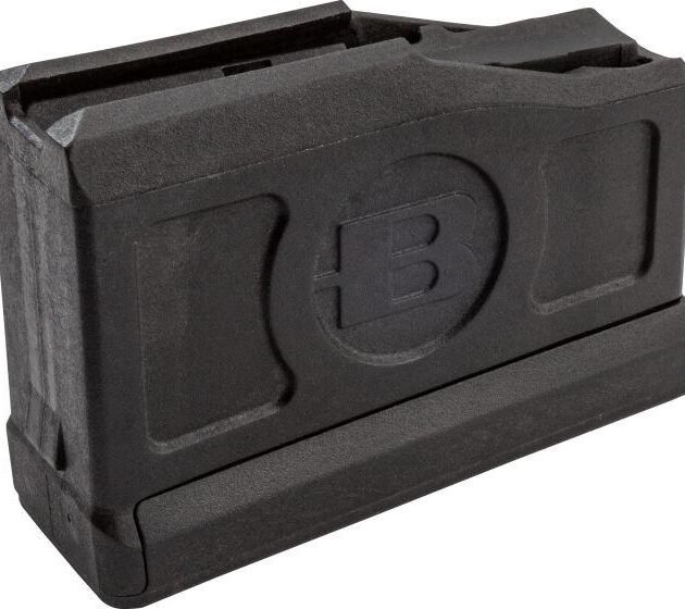 Bergara AICS 3-Round Short Action Magazine Black Polymer