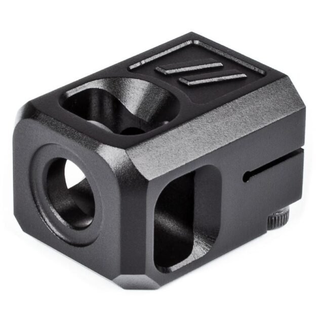 ZEV PRO COMPENSATOR V2 13.5X1 LH THREADING 9MM BLACK