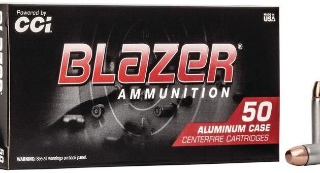CCI Blazer Aluminum Handgun Ammunition .38 Spl (+P) 125 gr JHP 945 fps 50/ct