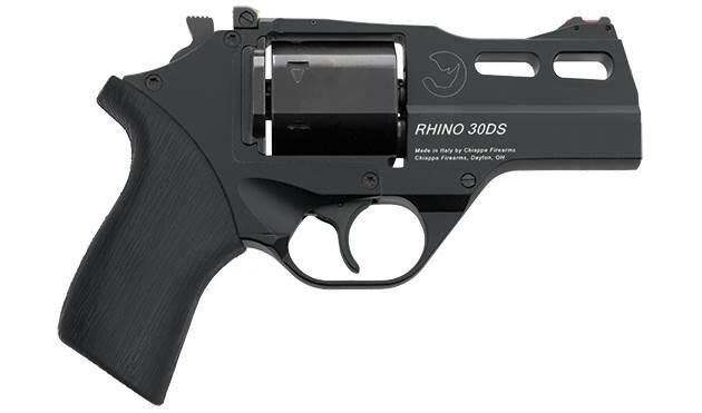 Rhino Revolver 30DS .357 Mag 3" Black with 3 moon clips 6 round