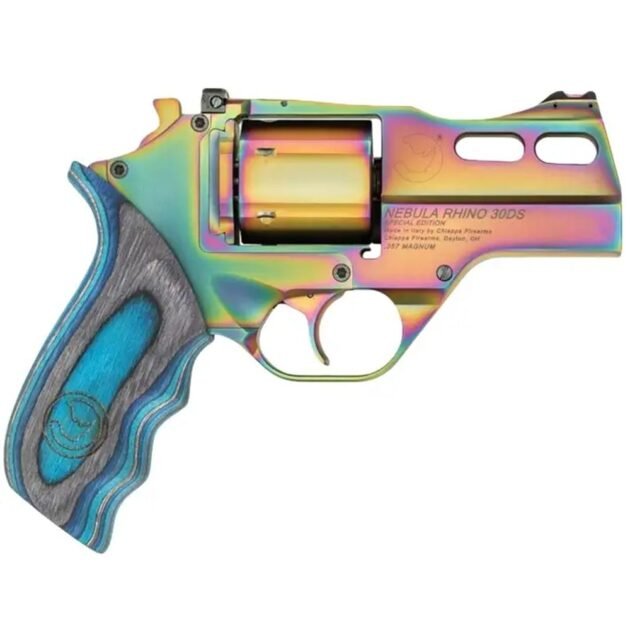 Chiappa Rhino 30DS Handgun .357 Mag 6rd Capacity 3" Barrel Nebula with 3 Moon Clips