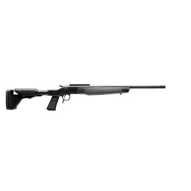 CVA Scout XP Rifle 400 Legend Single Shot 20" Threaded Fluted Stainless Steel Barrel w/Graphite Black Stock