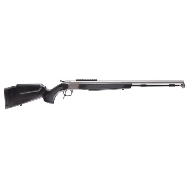 CVA OPTIMA 50 cal Muzzleloader Stainless Steel | Black V3 0 MOA Pic Rail