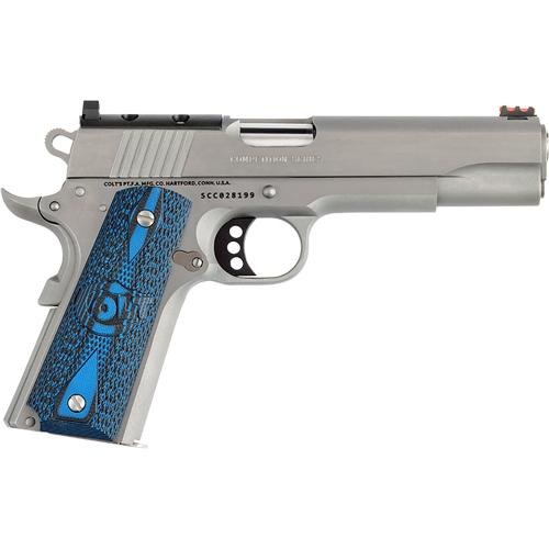 Colt Competition Optics-Ready Handgun 9mm Luger 9rd Magazine 5" Barrel Stainless Finish