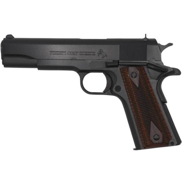 Colt Government Model Handgun .38 Super 9rd Magazine 5" Barrel Blued Finish