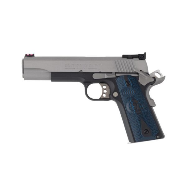 Colt Gold Cup Two-Tone Handgun .38 Super 8rd Magazine 5" Barrel