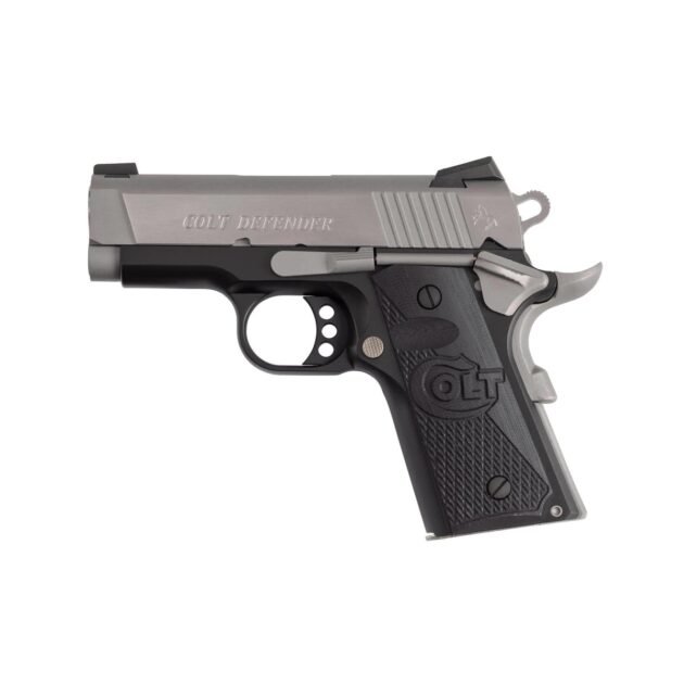Colt Defender Handgun .45 Auto 7rd Magazine 3" Barrel Cerakote/Stainless Finish