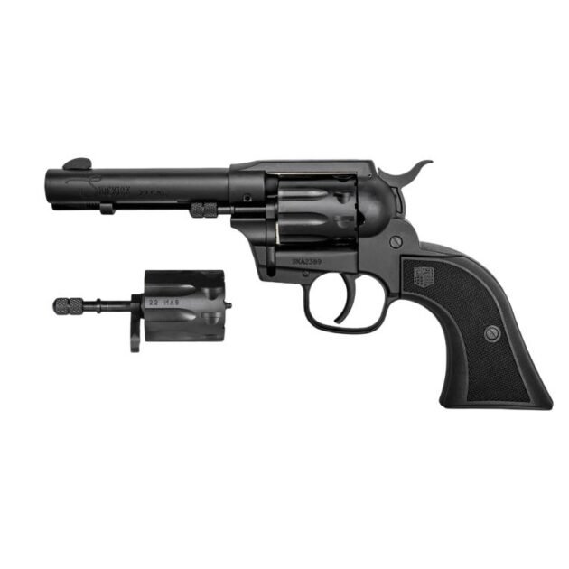 Diamondback Sidekick Checkered Polymer Grip Handgun .22 WMR/.22 LR 9rd Capacity 4.5" Barrel SA/DA Black