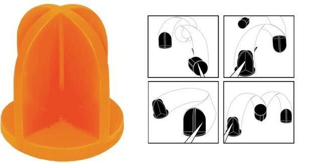 Do-All Outdoors Impact Seal Ground Bouncing Targets 5" Top Hat