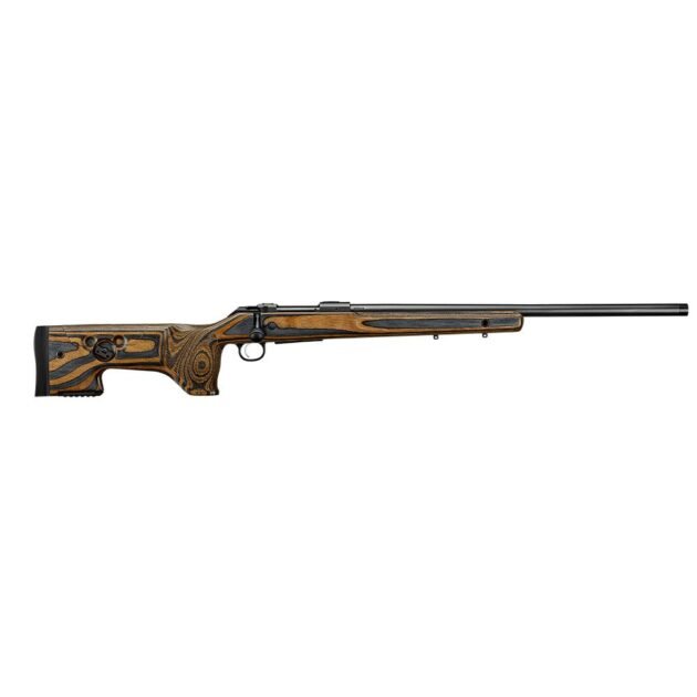 CZ 600 Plus Range Rifle .308 Win 5rd Capacity 24" Threaded Barrel Grey/Brown Laminate Stock
