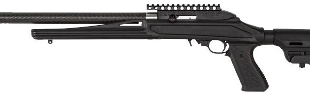 .22LR SwitchBolt Receiver 17" Carbon Weave BBL w/Tactical BLK Stock