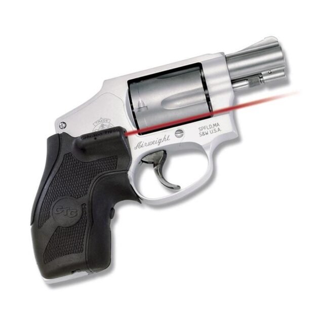 Crimson Trace Revolver Lasergrip S&W J-Frame Round Butt