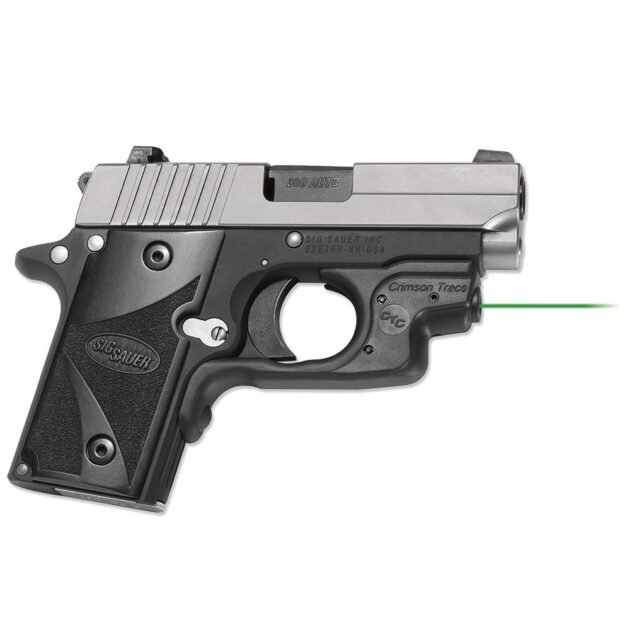 Crimson Trace Laserguard for Sig Sauer P238 & P938 Green Laser