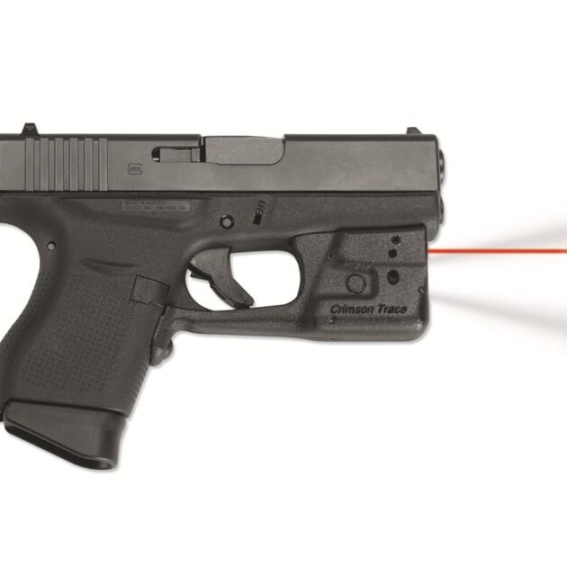 Crimson Trace Laserguard Pro Red Laser Sight & Tactical Light for GLOCK 42 & 43