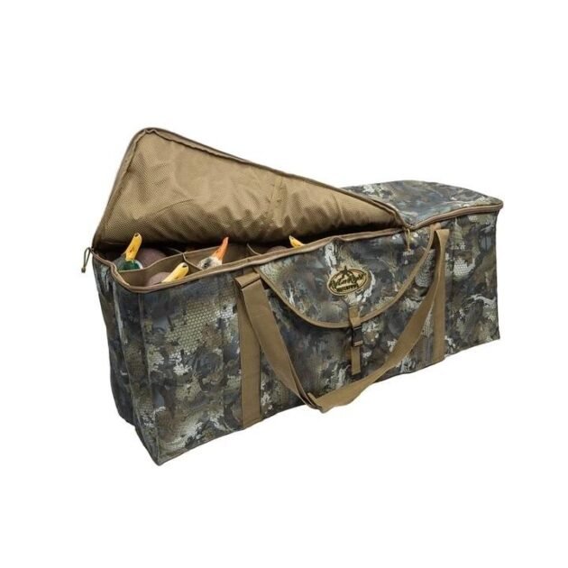 Rig'Em Right 12-Slot Deluxe Duck Decoy Bag Gore Optifade Timber