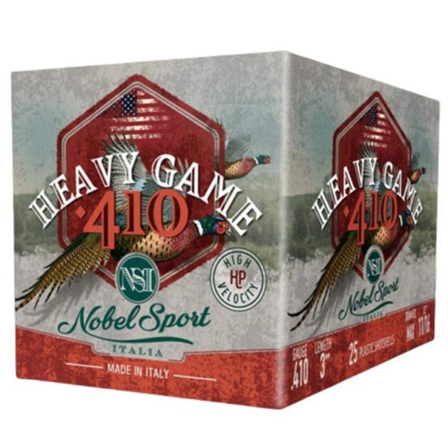 Nobel Sport 410 M Shotshell .410 ga 3" 11/16 oz 1145 fps #7.5 25/ct