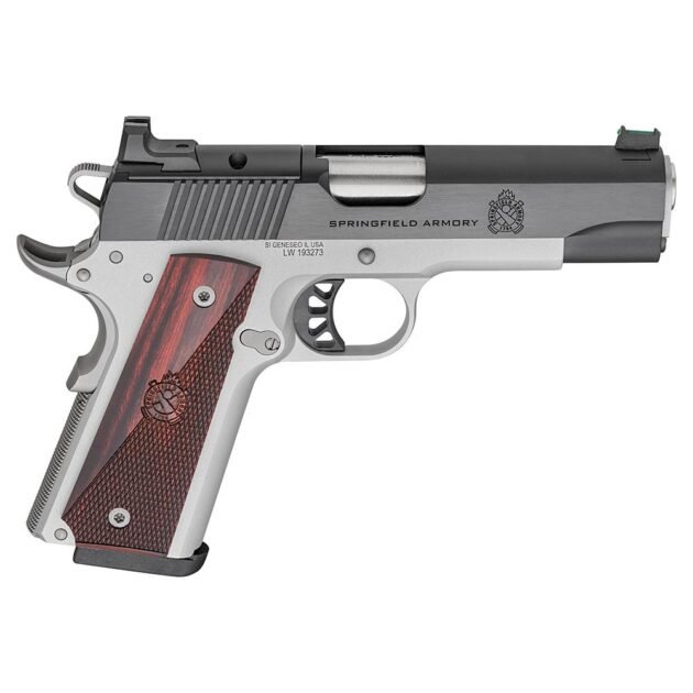 Springfield 1911 Ronin AOS Handgun 9mm Luger 9rd Magazine 4.25''  Barrel  Blued S. Aluminum Frame