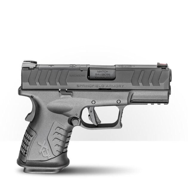 Springfield XD-M Elite 3.8" Compact OSP Handgun 10mm Auto 11rd Magazine 3.8" Barrel Fiber Optic Front Tactical Rack U-Dot Rear