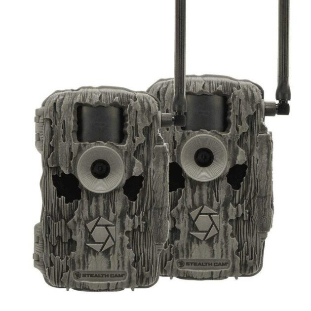 StealthCam Fusion Max Trail Camera w Auto Network Coverage 36MP 2/Pack