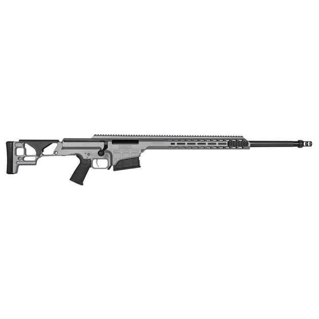 Barrett SMR MRAD Fixed Stock Rifle .308 Win 10rd Magazine(1) 24' Fluted Barrel Tungsten Grey Finish