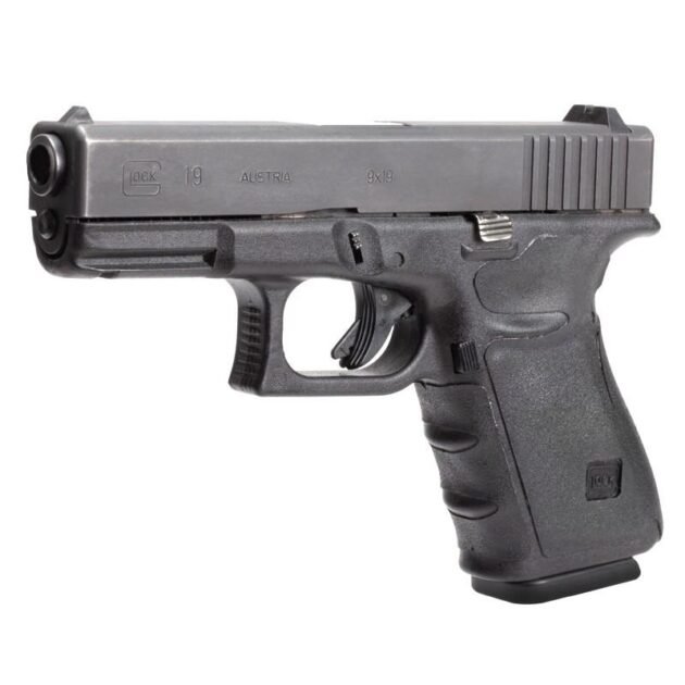 Hogue Wrapter Rubber Adhesive Grip for Glock Gen 4 Models 17 17MOS 22 31 34 34MOS 35 35MOS - Black