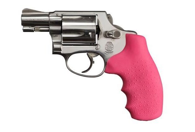 Hogue S&W J Frame Round Butt Rubber MonoGrips