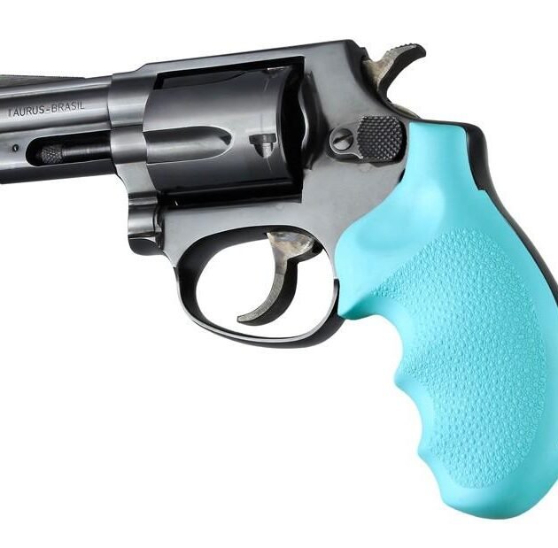 Hogue Rubber Monogrip for Taurus 85- Aqua