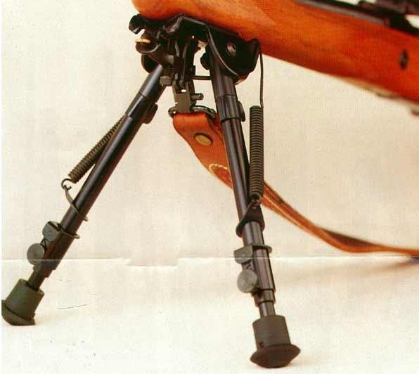 Harris Bipods Leg Notch Solid Base - 9-13"