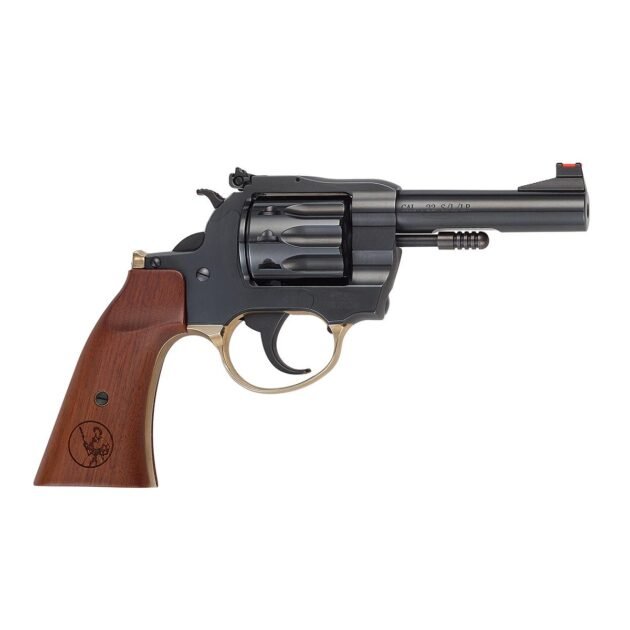 Henry H17 Big Boy Deadeye Handgun .357 Mag/.38 Spl 6rd Capacity 4" Blued Barrel Walnut Gunfighter Grip