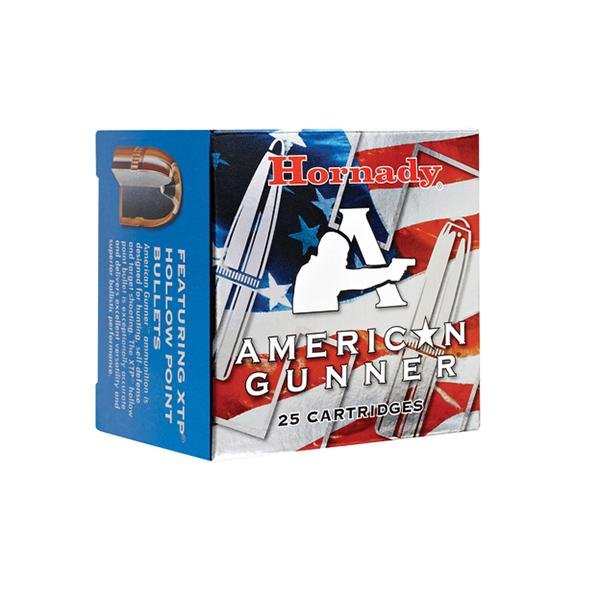 Hornady American Gunner Handgun Ammunition .380 ACP 90 gr XTP 1000 fps 25/ct