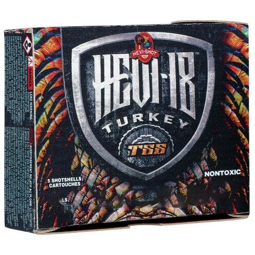 HEVI-Shot HEVI-18 TSS Turkey Shotshells 20ga 2-3/4" 1-1/4oz 1200 fps #9 5/ct
