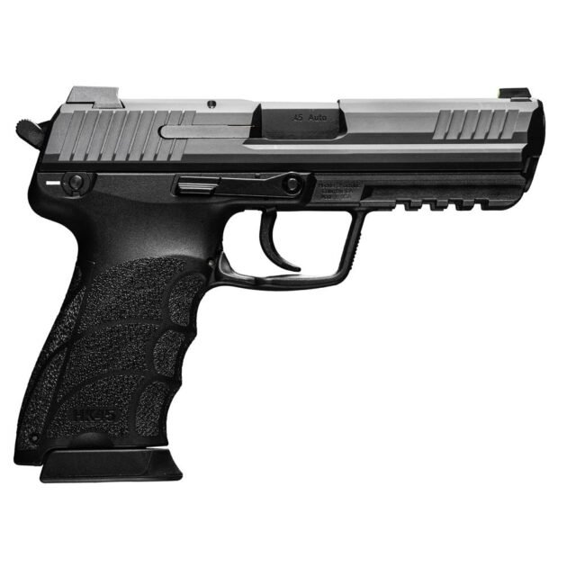 H&K HK45 Compact Handgun .45 Auto 8rd Magazines(2) 3.94" Barrel DAO V7 LEM Light Trigger