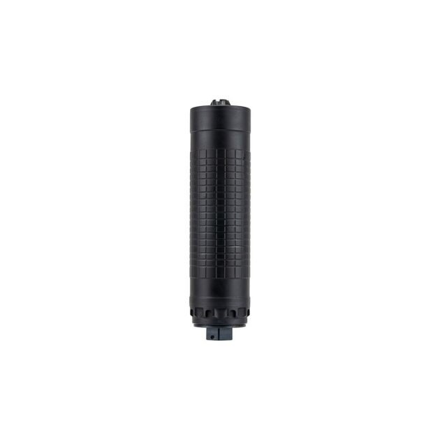 IWI IWS7 Direct Thread Suppressor 7.62mm Nickel Alloy/Stainless Steel 5/8"-24 Black w/HUB-T Mount