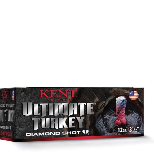 Kent Ultimate Diamond Shot Turkey 12 ga 3 1/2" 2 1/4 oz 1200 fps 10/ct