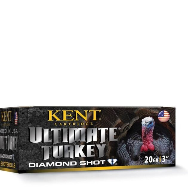 Kent Ultimate Diamond Shot Turkey 20 ga 3" MAX 1 1/4 oz #4 1300 fps 10/ct