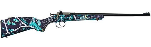 Keystone Crickett Rifle .22 LR Single Shot 16.125" Blued Barrel Synthetic Stock Serenity