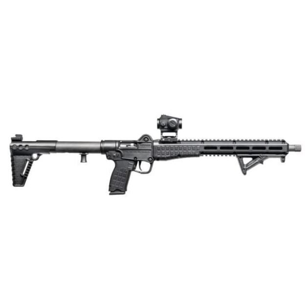 Kel-Tec Gen3 SUB2000 Defender w/Glock Model 20 Style Grip 10mm Auto 15rd Magazine 16.15" Barrel Black Vortex Crossfire