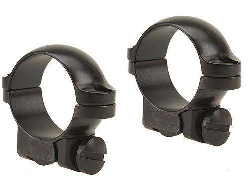 Leupold 2-Piece Solid Steel Ringmounts - Ruger No. 1 & .77/22 1" Low Gloss Black