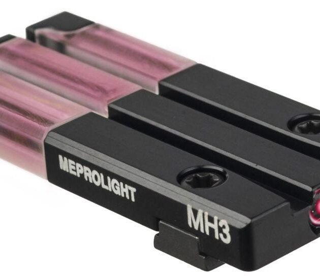 Meprolight ML63145 Fiber-Tritium Bullseye Red Sight for Ruger MK III/IV
