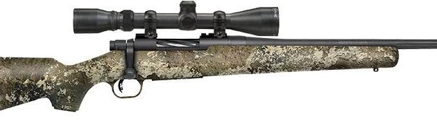 Mossberg Patriot Youth Super Bantam 243 Win Rifle 5rd Magazine 20? Barrel Camo Scoped Combo