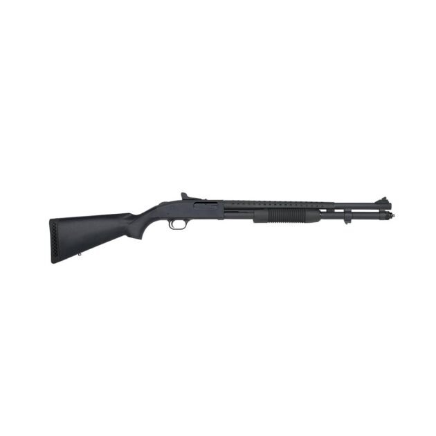 Mossberg 590 Security Shotgun 12ga 3"Chamber 8+1 Capacity 20" Barrel Black Ghost Ring Sights