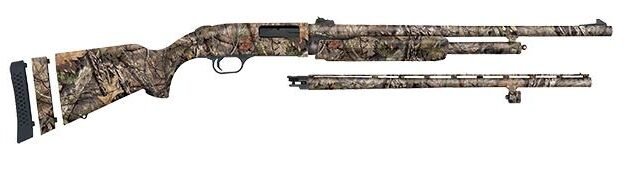 Mossberg 500 Super Bantam Field/Deer Combo Shotgun 20ga 5rd Capacity 22" & 24" Barrels MO Break Up Country