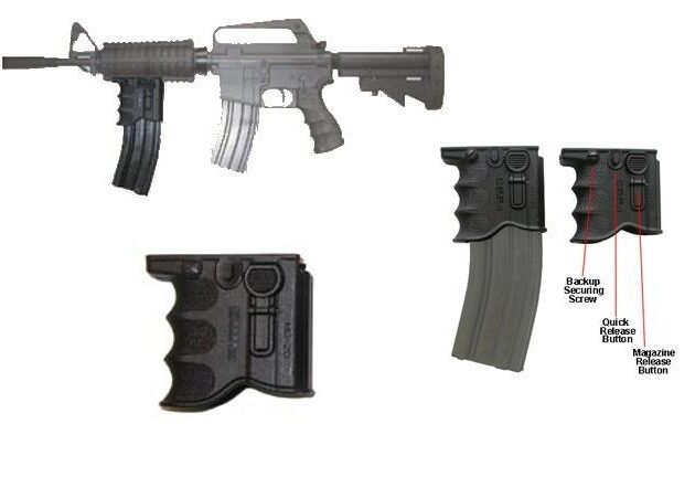 Mako Group AR-15 Quick Release Front Grip Magazine Adapter