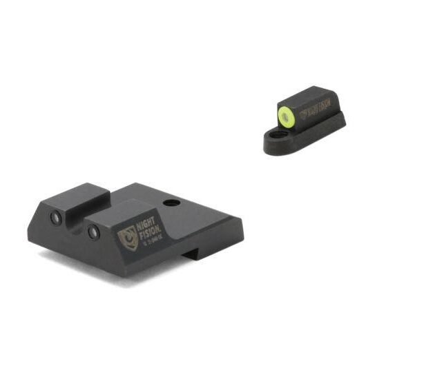 Perfect Dot NS Setw/Yellow Front + U Blk Rear for CZ-USA P-07 & P-09