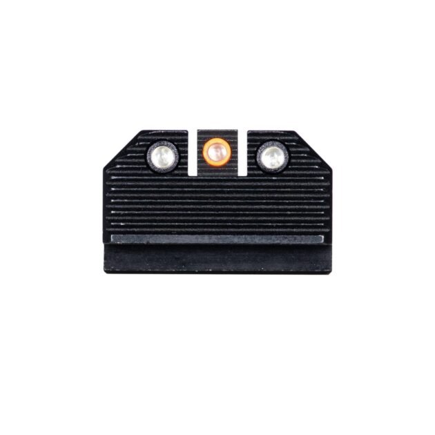 Night Fision Optics Ready Stealth Night Sight Set Orange Front Black Rear for Glock 43x MOS